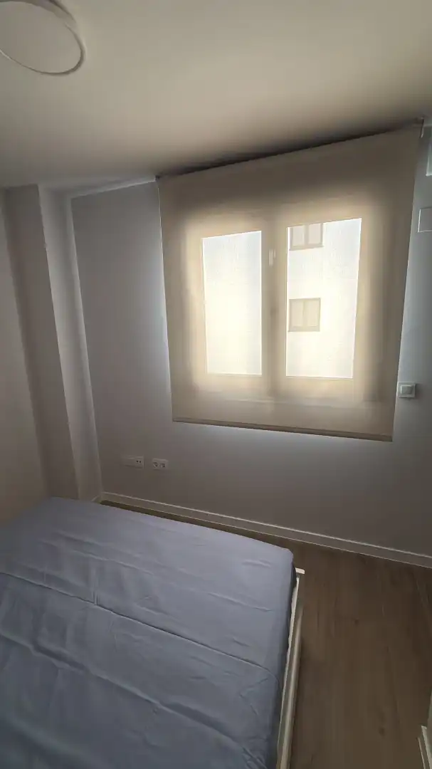 Schlafzimmer von Wohnung zur Miete in Málaga mit Klimaanlage, Terrasse und Abstellraum