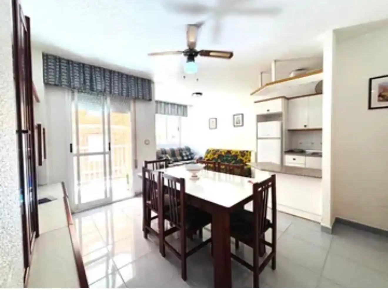 Dining room of Apartments for sale in Águilas  with Terrace, Furnished and Balcony
