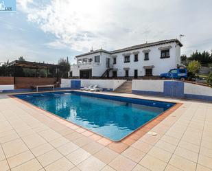 Swimming pool of House or chalet for sale in Las Gabias  with Air Conditioner, Heating and Private garden