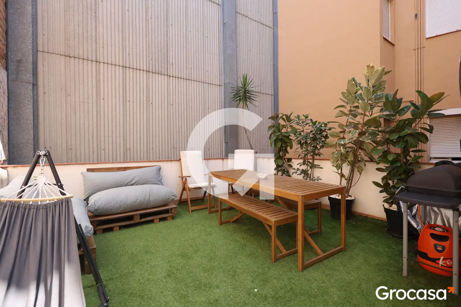 Terrace of Flat for sale in Barcelona  with Air Conditioner, Terrace and Storage room
