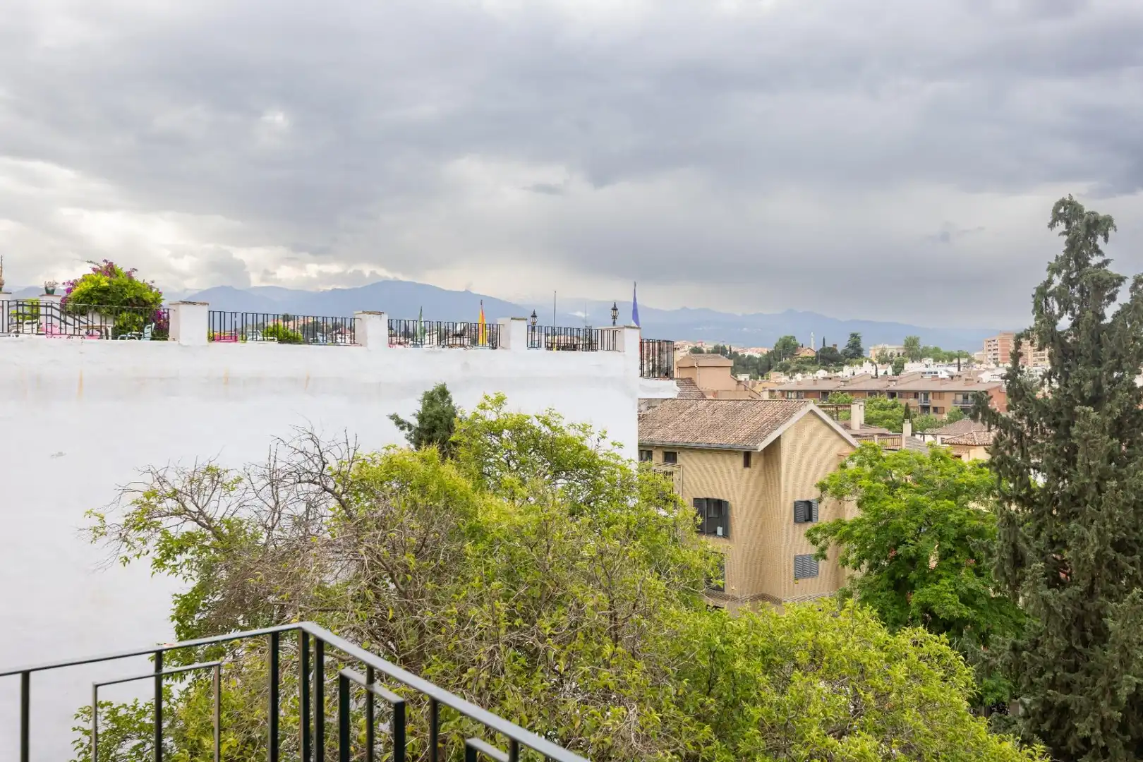 Terraza de Piso de alquiler en Granada con Aire acondicionado, Calefacción y Terraza