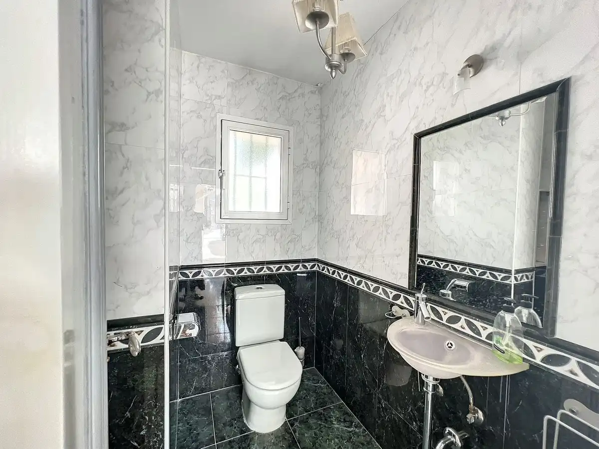 Baño de Casa o chalet en venta en Mijas con Aire acondicionado, Calefacción y Jardín privado