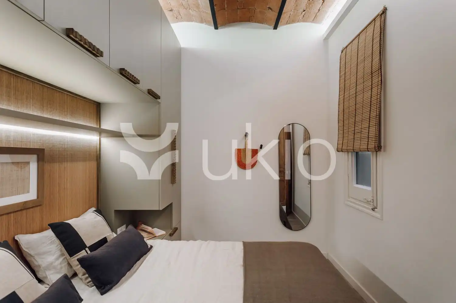 Bedroom of Apartments for rent in Barcelona  with Air Conditioner, Heating and Furnished