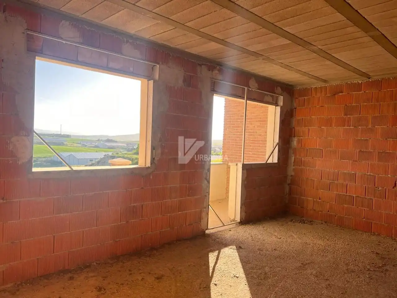 Dormitori de Casa adosada en venda en Larraga amb Terrassa i Balcó