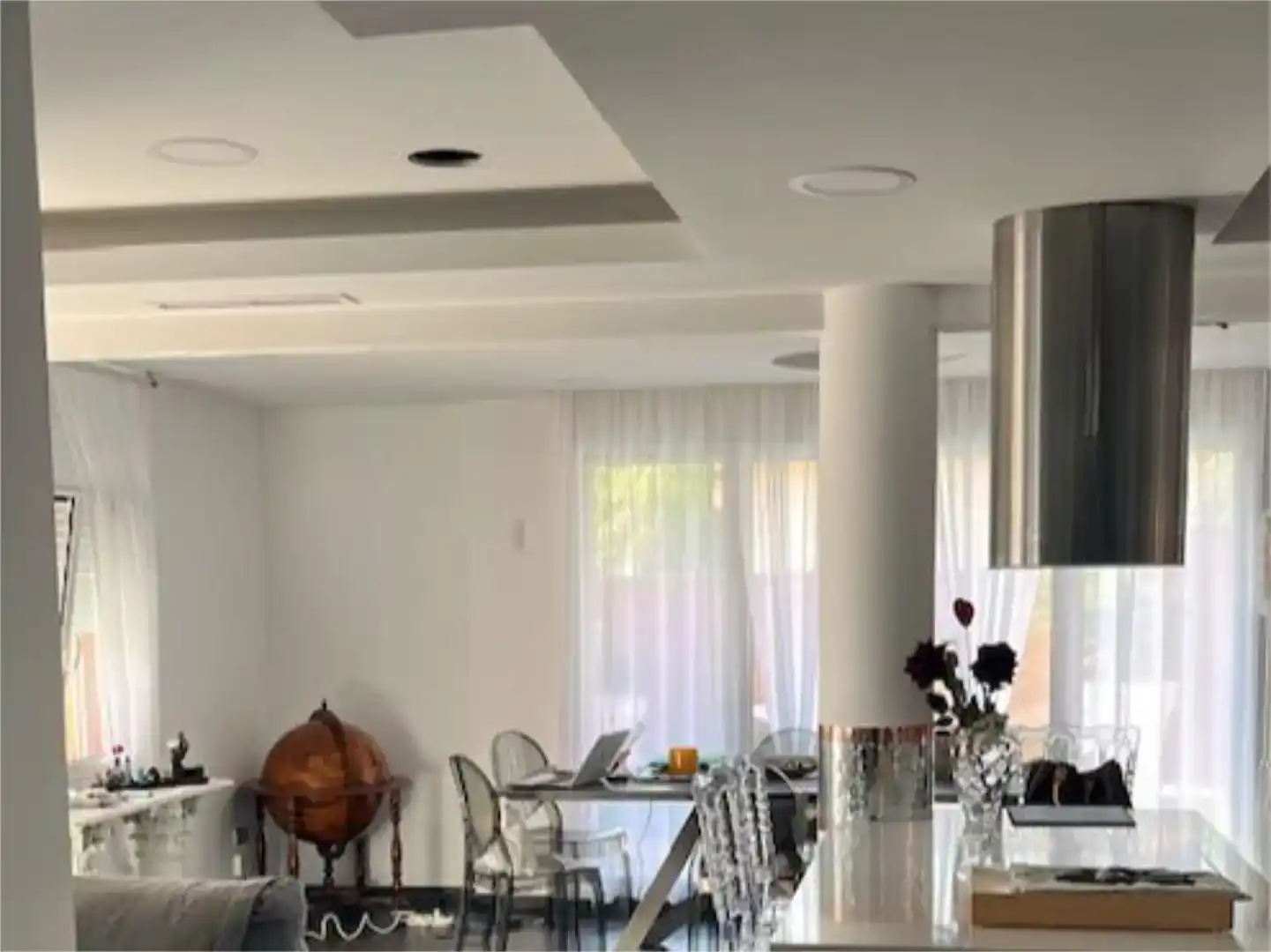 Esszimmer von Einfamilien-Reihenhaus zum Verkauf in Cunit mit Klimaanlage, Schwimmbad und Balkon