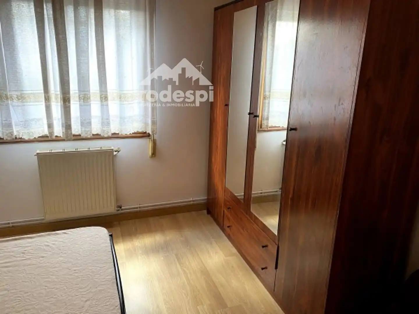Schlafzimmer von Wohnung zur Miete in Arbo mit Heizung, Abstellraum und Möbliert