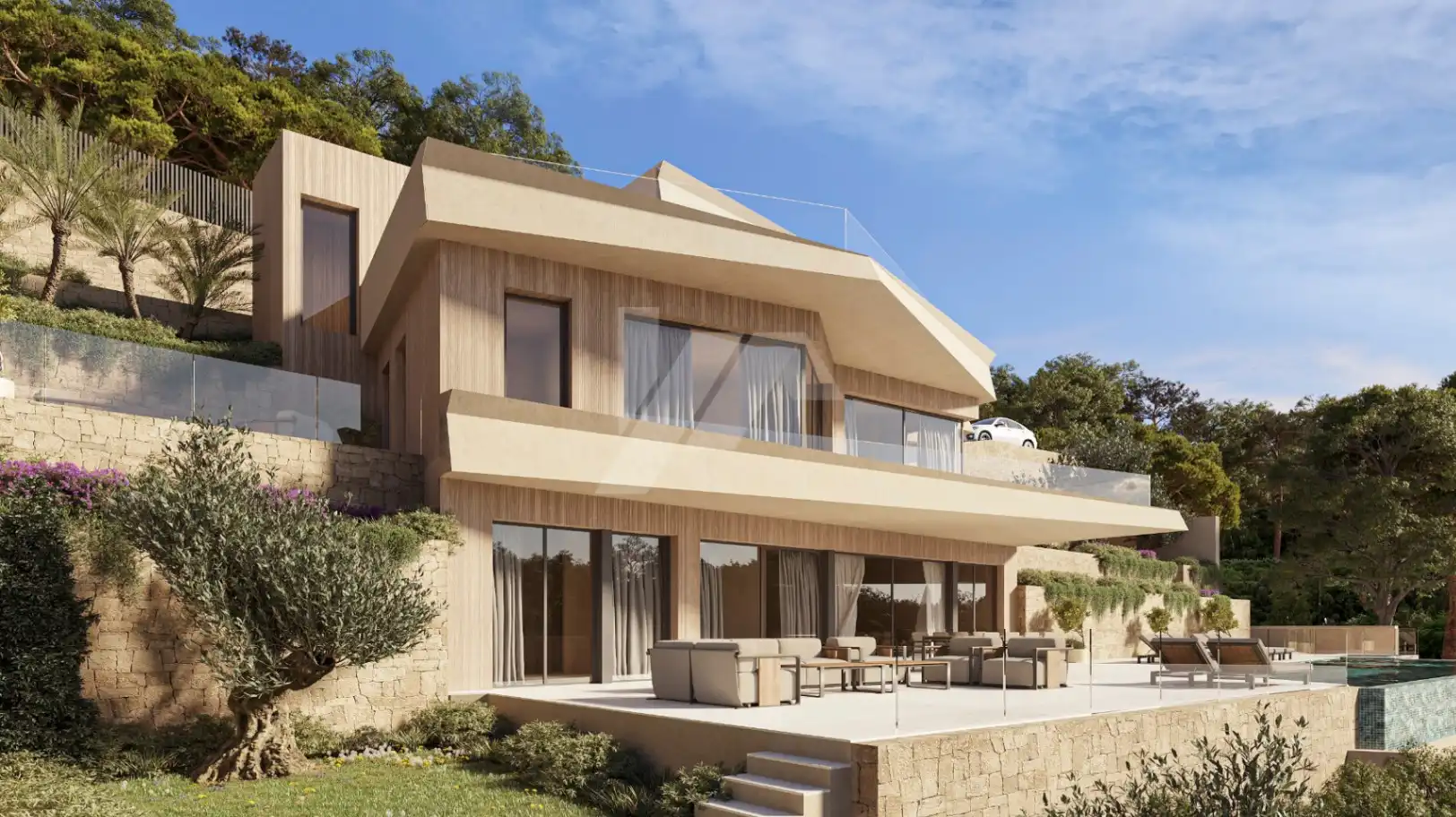 Villa con terrazza in vendita a La Fustera, imagen 4