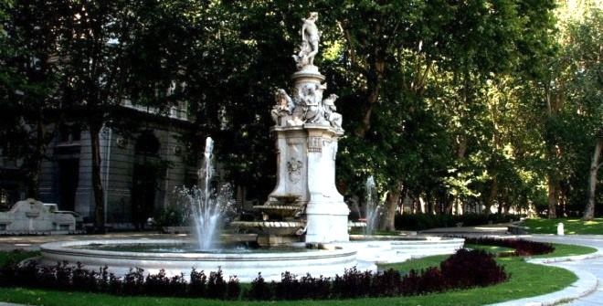 Garden of Office to rent in  Madrid Capital  with Air Conditioner and Heating