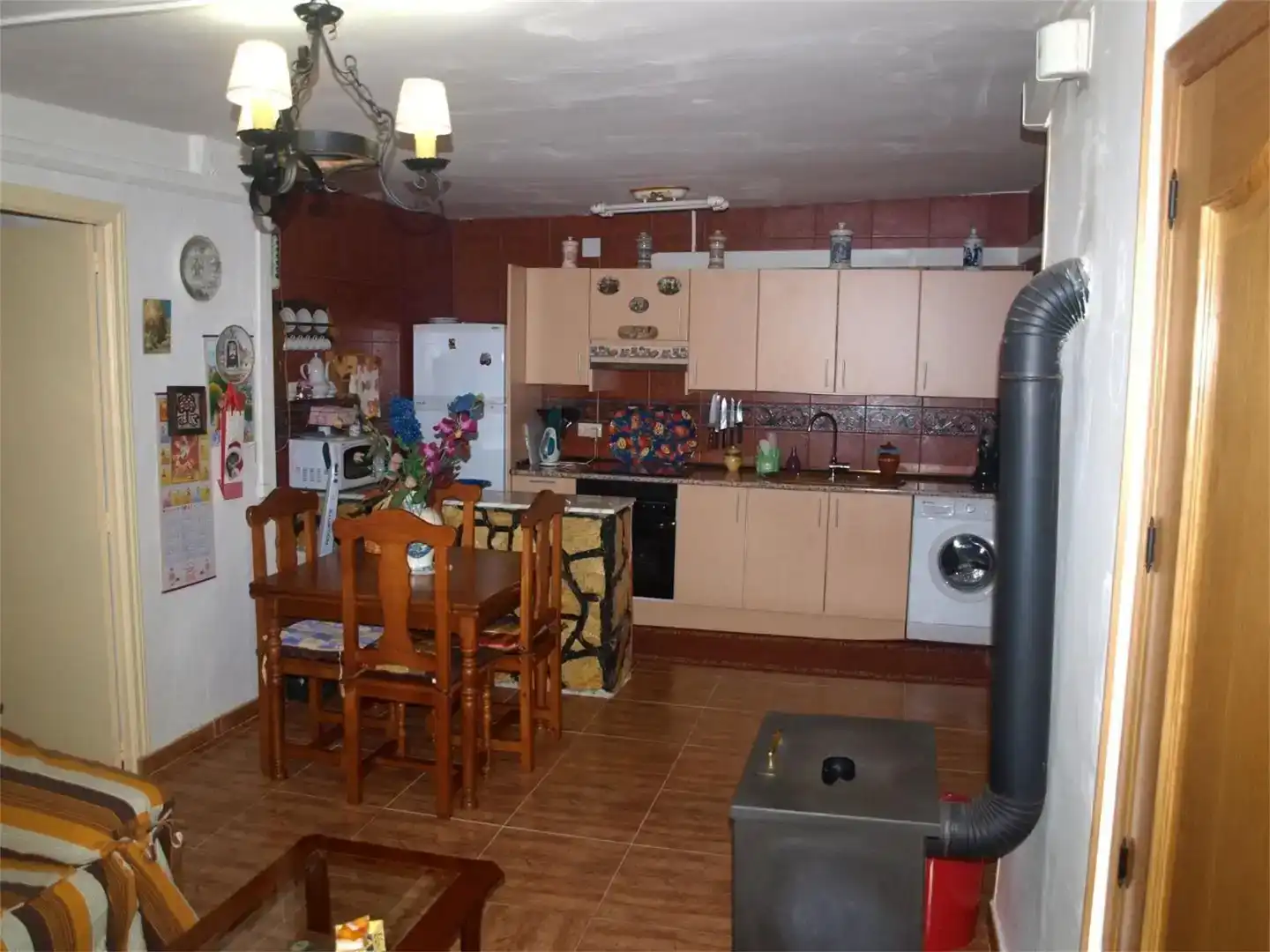 Cocina de Piso en venta en Paterna del Madera con Amueblado y Balcón