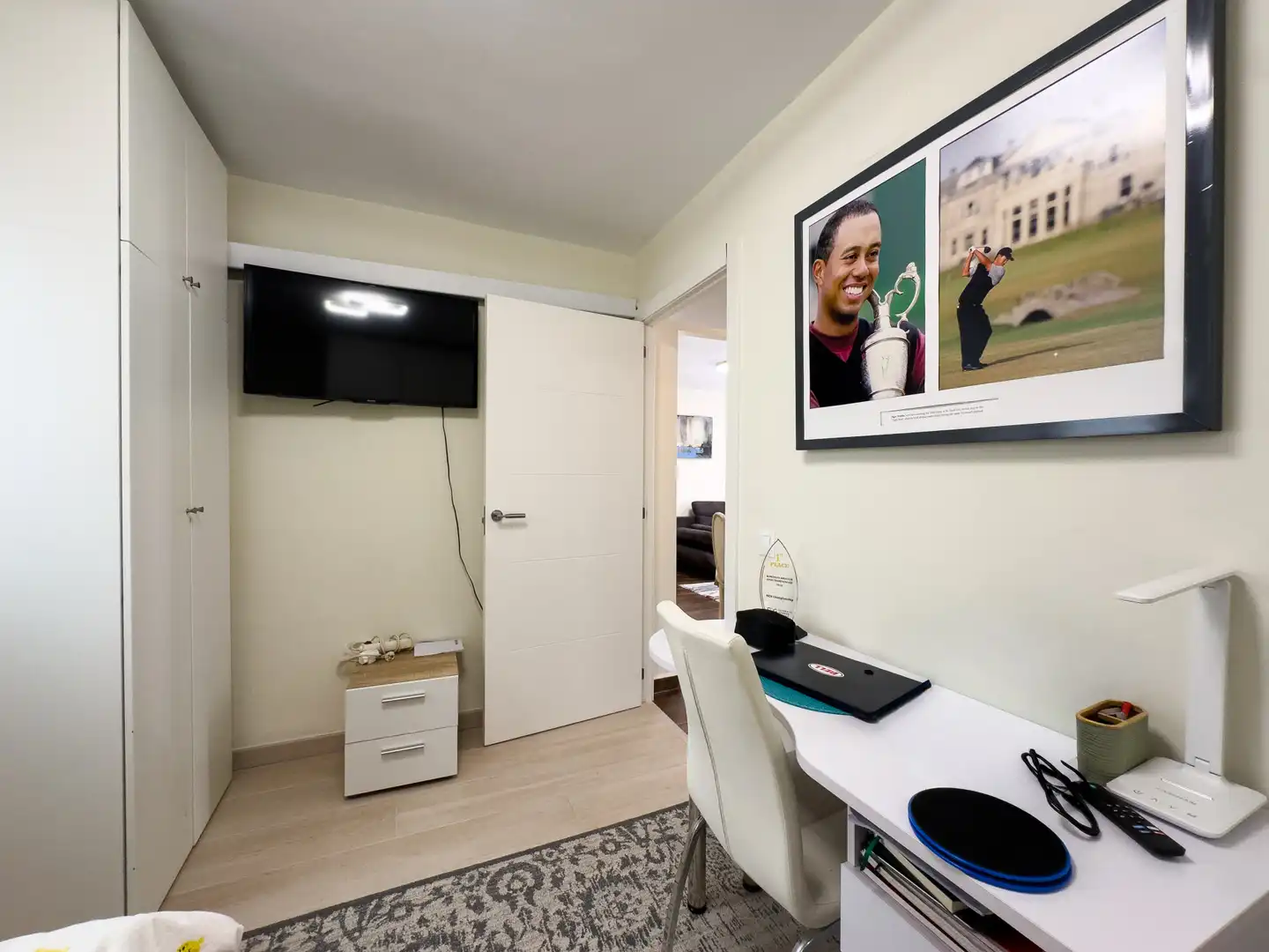 Bedroom of Apartments for sale in Manilva  with Air Conditioner, Terrace and Furnished