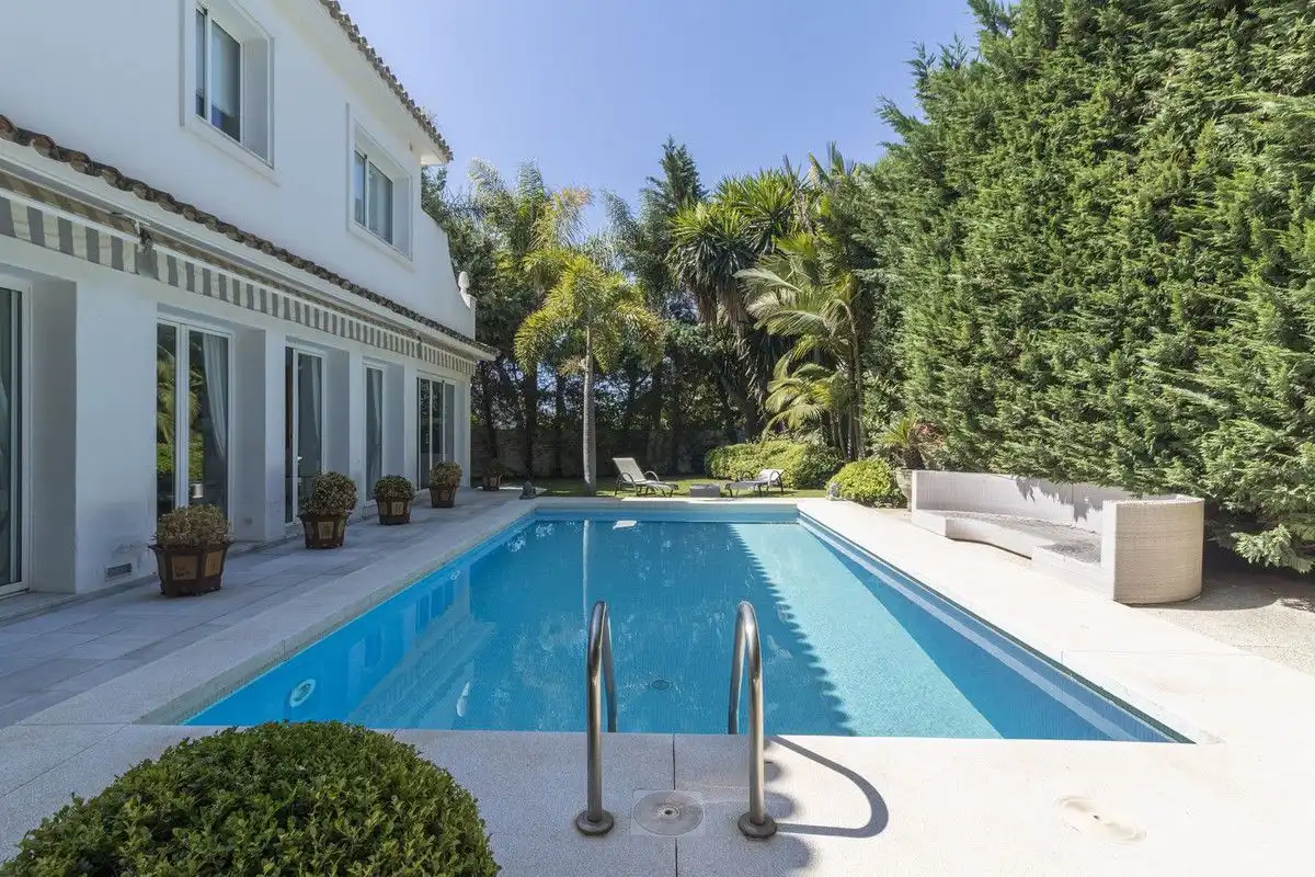 Piscina de Casa o xalet en venda en Mijas amb Terrassa i Piscina comunitària
