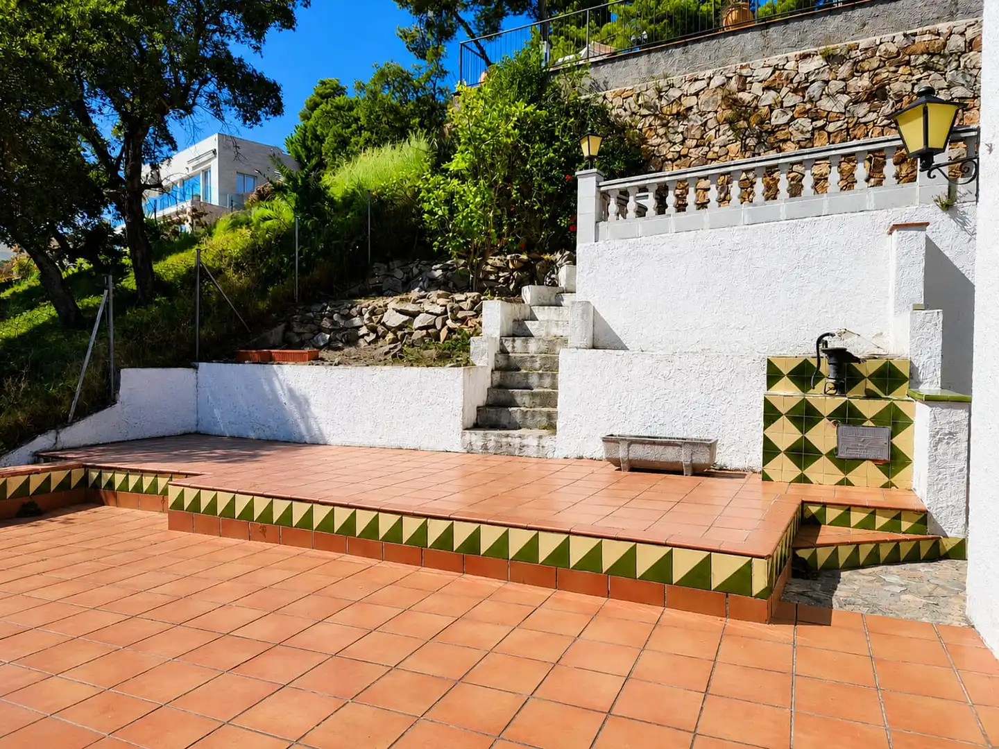 Terrassa de Casa o xalet en venda en Tossa de Mar amb Calefacció, Jardí privat i Terrassa