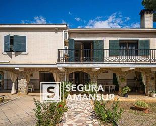 Exterior view of House or chalet for sale in Aljaraque  with Terrace and Swimming Pool