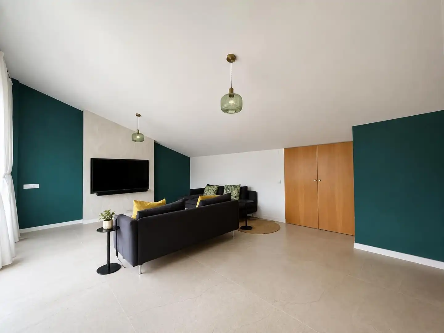 Sala de estar de Piso en venta en Montornès del Vallès con Aire acondicionado, Calefacción y Terraza