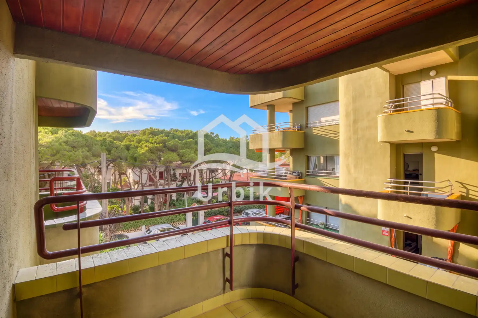Terrasse von Wohnung zum Verkauf in Castell d'Aro, Platja d'Aro i s'Agaró mit Terrasse, Möbliert und Balkon