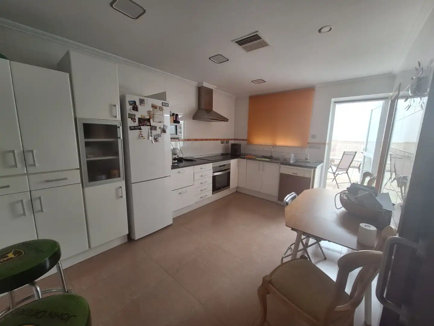 Cuina de Casa adosada en venda en Sueca amb Aire condicionat, Parquet i Terrassa