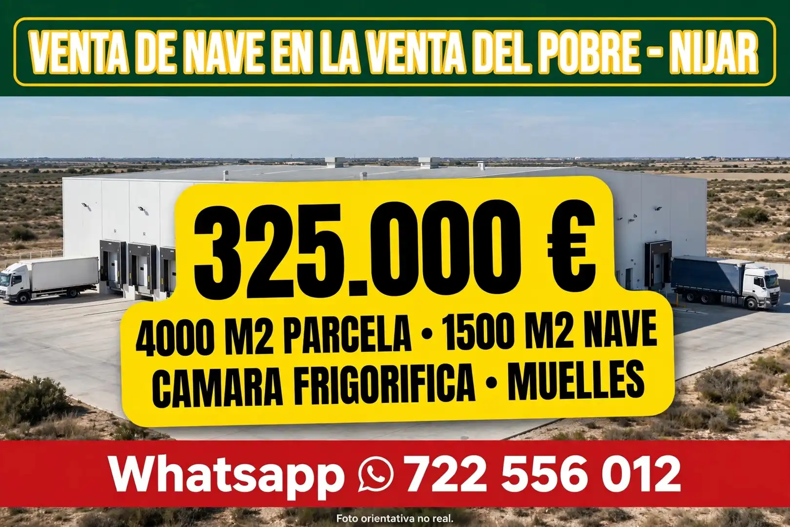 Nau industrial en venda en Rodalquilar - La Isleta