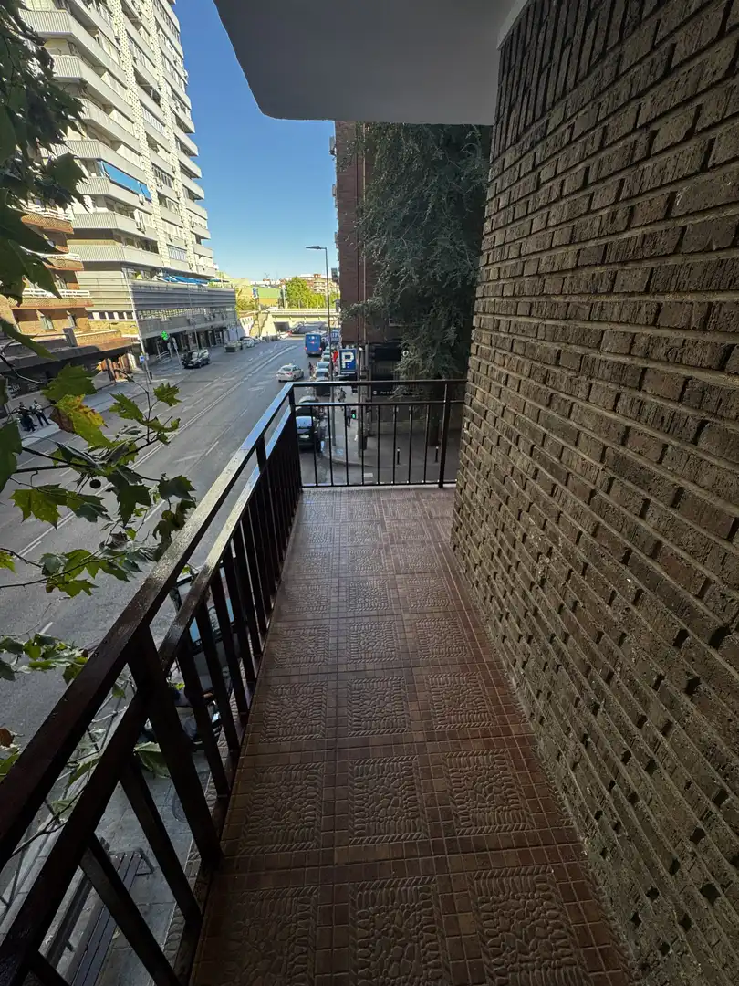 Terrassa de Pis de lloguer en  Madrid Capital amb Aire condicionat, Terrassa i Balcó
