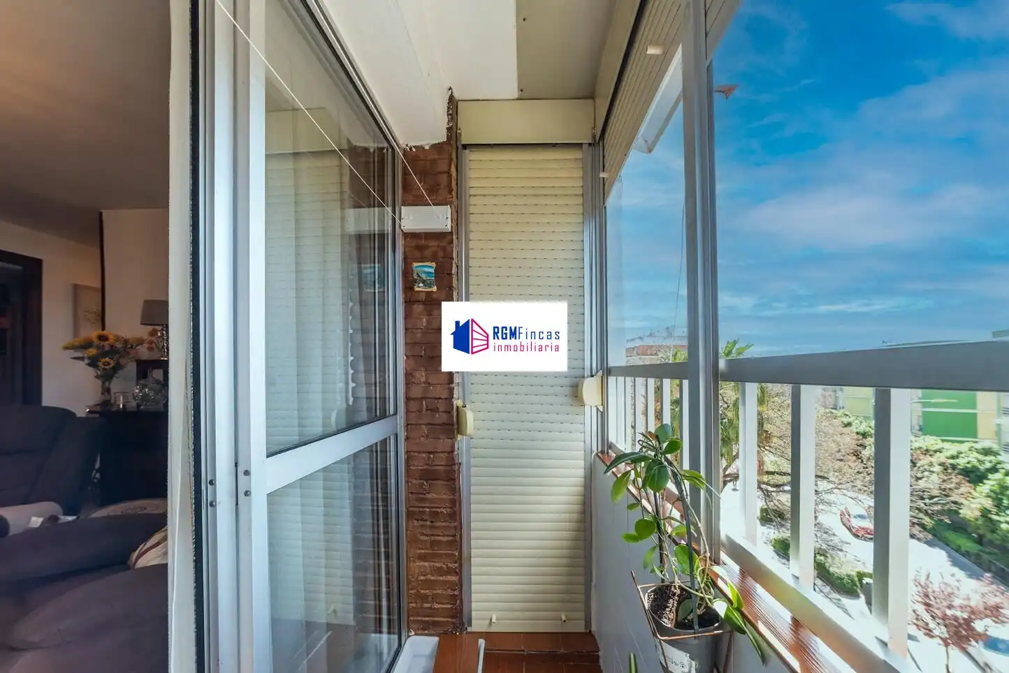 Balcony of Flat for sale in Sevilla  with Air Conditioner, Heating and Terrace