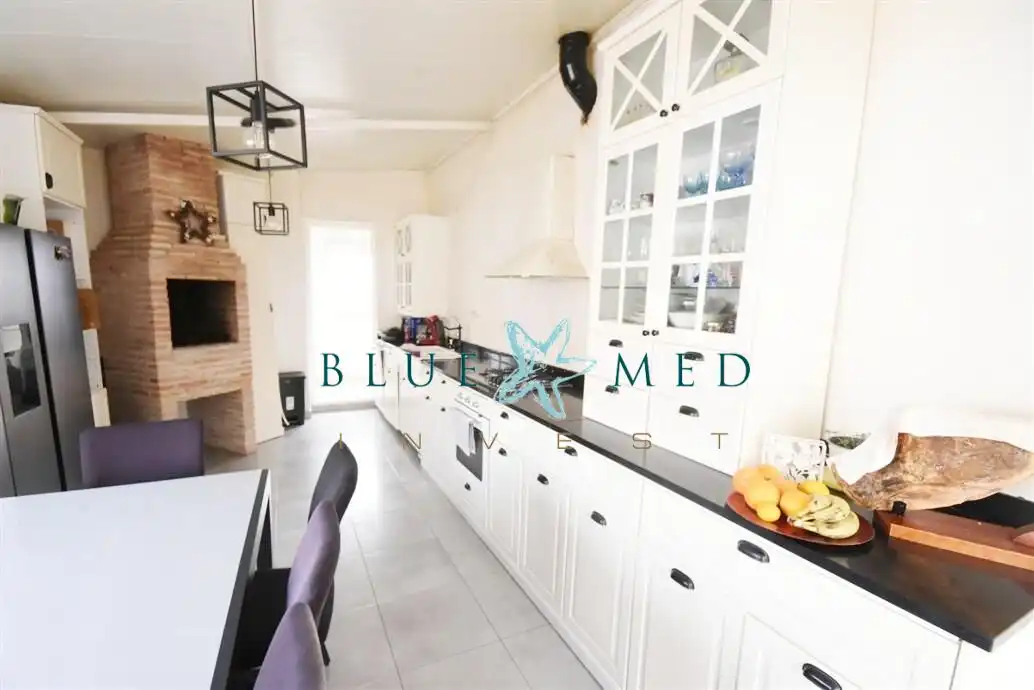 Cocina de Casa o chalet en venta en Mazarrón con Jardín privado y Piscina comunitaria