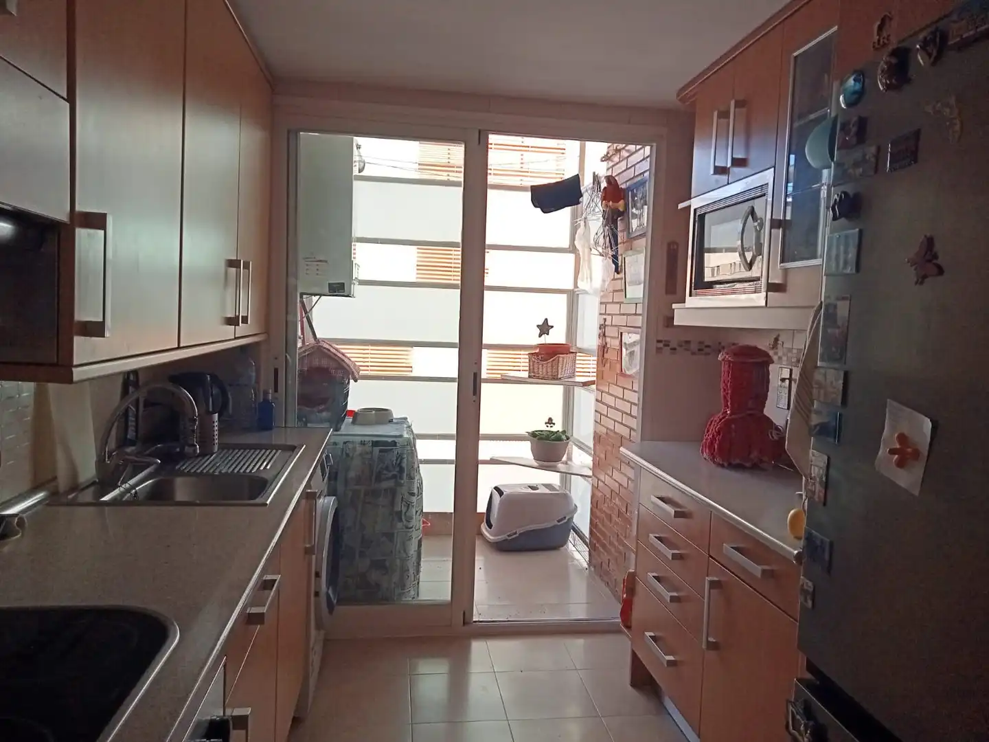 Küche von Wohnung zum Verkauf in Madrid mit Klimaanlage, Heizung und Möbliert