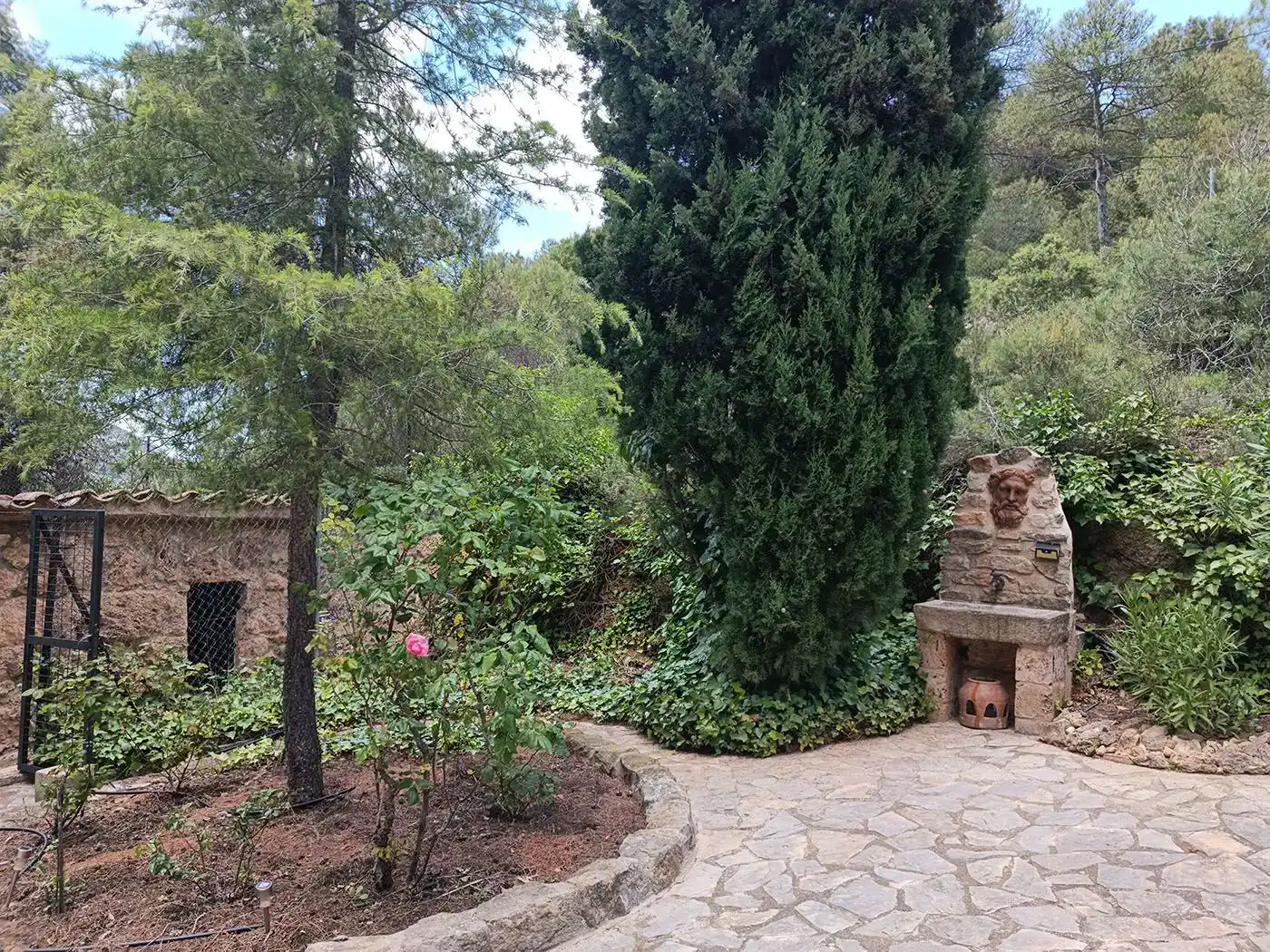 Jardí de Casa o xalet en venda en Beceite amb Aire condicionat i Piscina