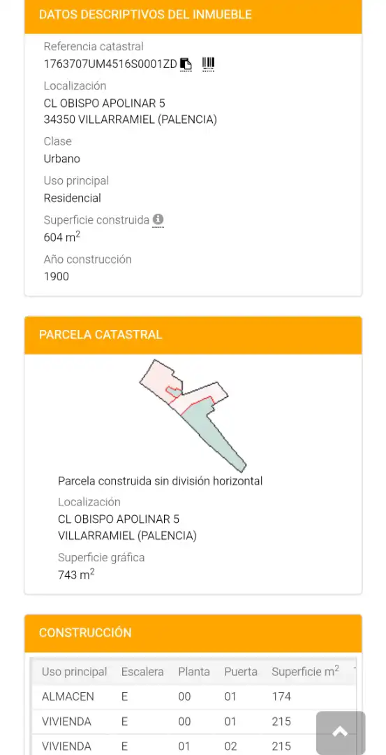 Vista exterior de Casa o xalet en venda en Villarramiel amb Calefacció, Jardí privat i Terrassa