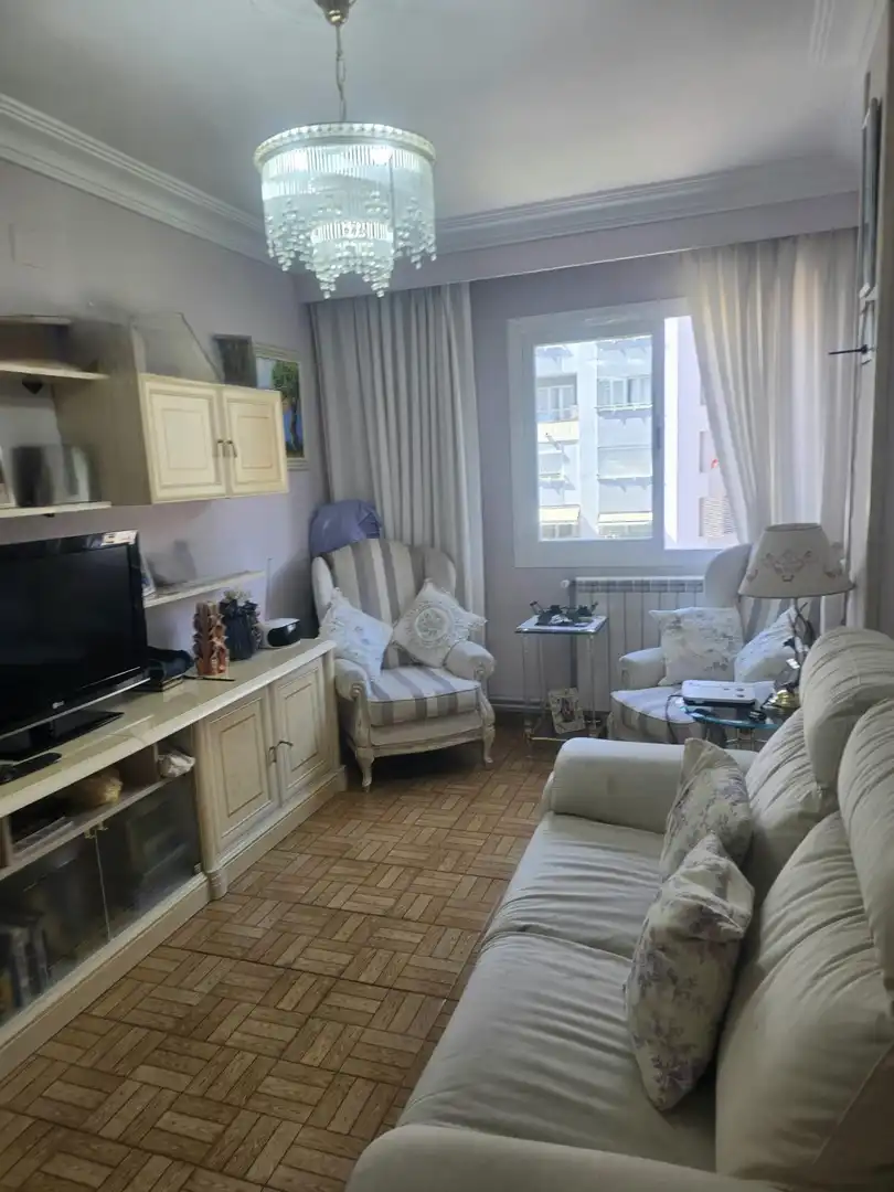 Sala de estar de Piso en venta en  Palma de Mallorca con Calefacción, Amueblado y Balcón