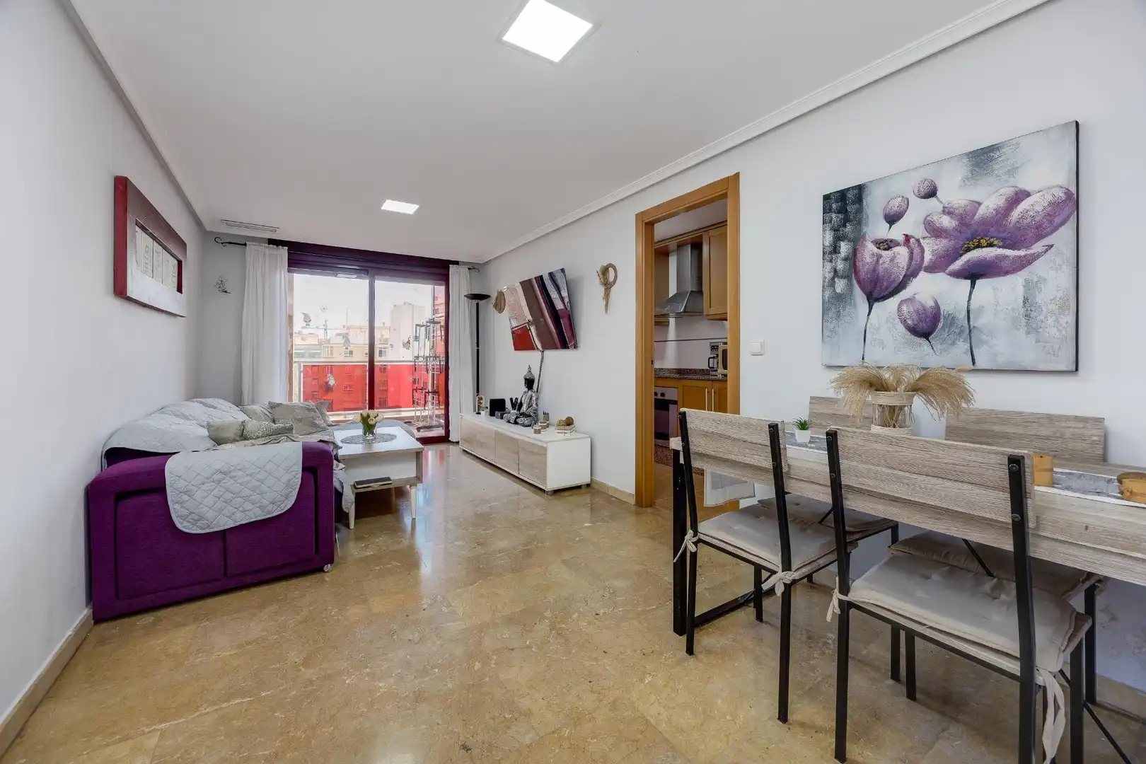 Sala d'estar de Apartament en venda en Centro