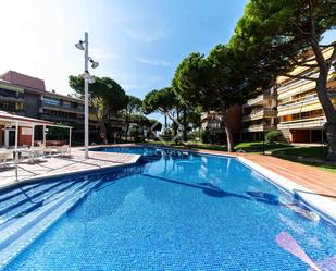 Swimming pool of Flat for sale in Gavà  with Air Conditioner, Terrace and Swimming Pool