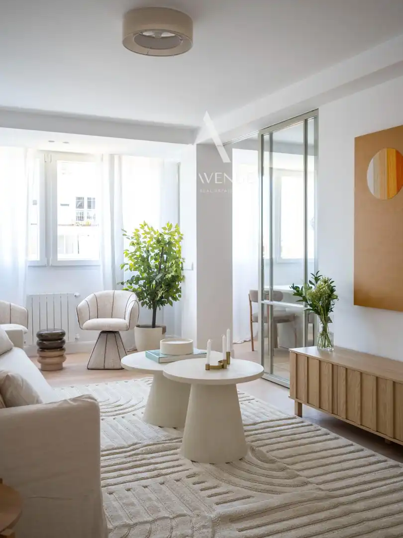 Sala de estar de Piso en venta en Madrid con Aire acondicionado, Calefacción y Amueblado