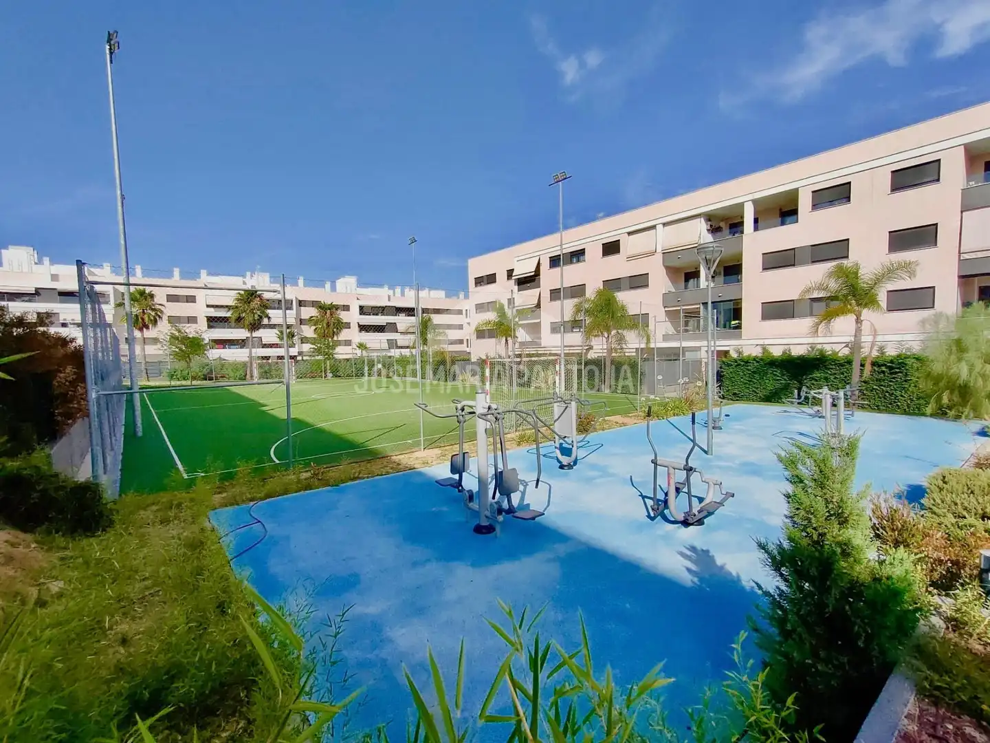 Exterior view of Flat for sale in Jerez de la Frontera  with Air Conditioner, Heating and Private garden