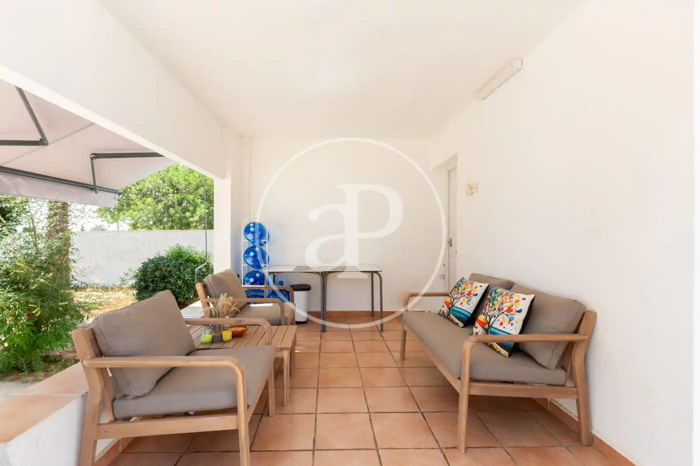 Jardín de Casa o chalet en venta en La Pobla de Vallbona con Aire acondicionado, Jardín privado y Terraza
