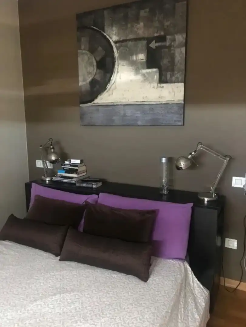 Sala de estar de Dúplex en venta en Oleiros con Calefacción, Trastero y Amueblado