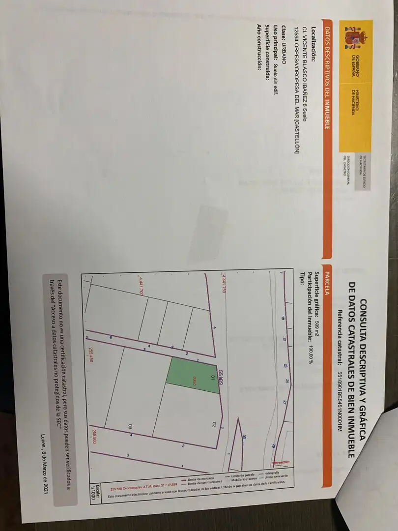 Terreno residenziale in vendita a Carrer de Vicente Blasco Ibáñez 17, imagen 2