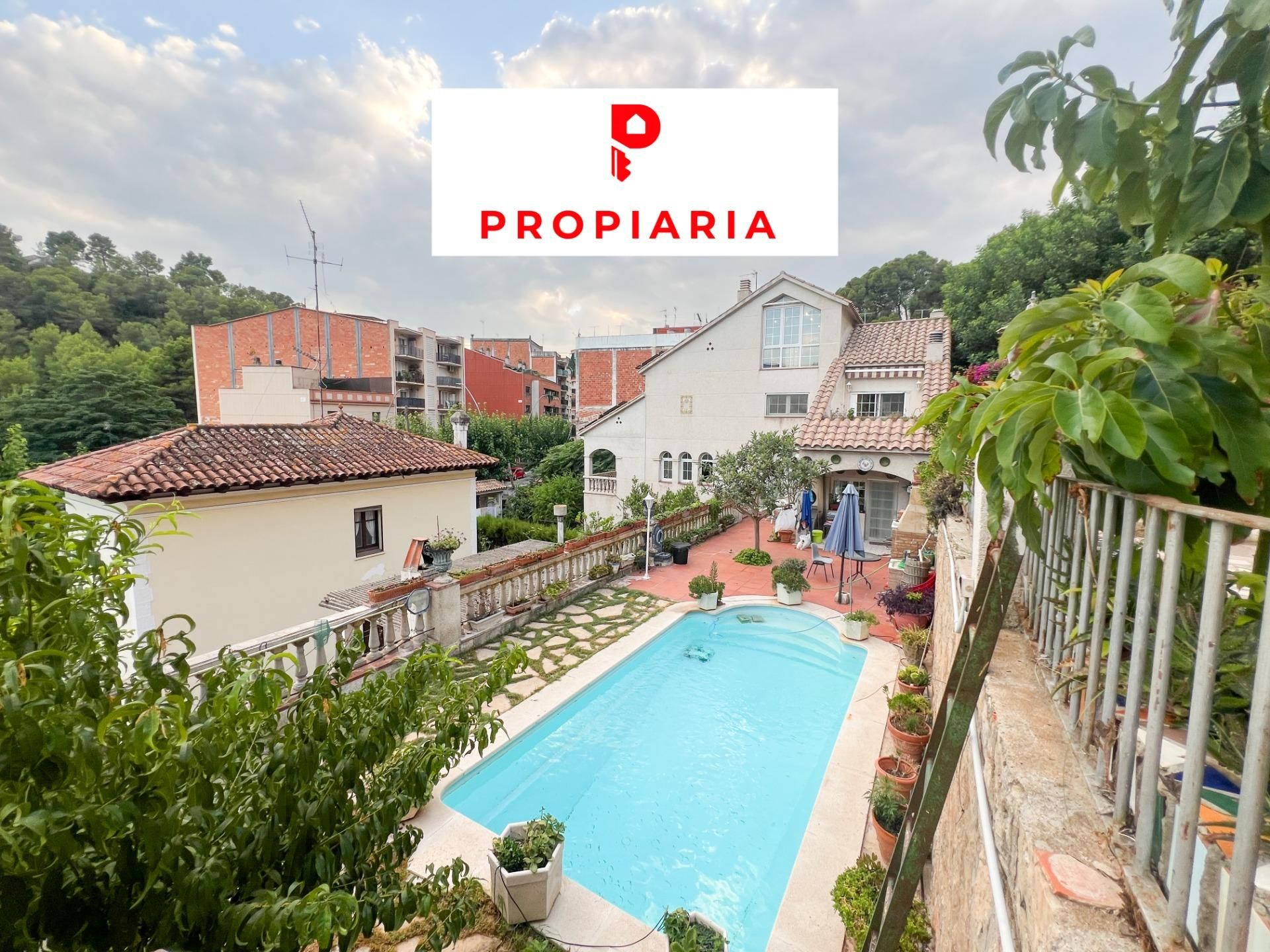 Vista exterior de Casa o chalet en venta en Vallirana con Calefacción, Jardín privado y Terraza