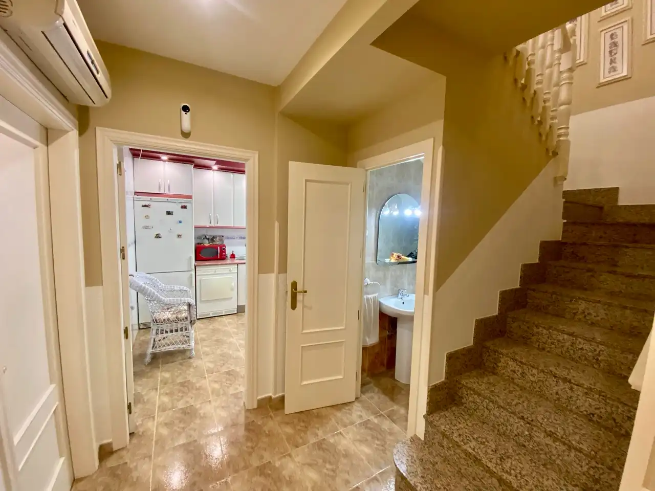 Kitchen of Detached homes for sale in Villarrubia de los Ojos  with Air Conditioner, Heating and Private garden