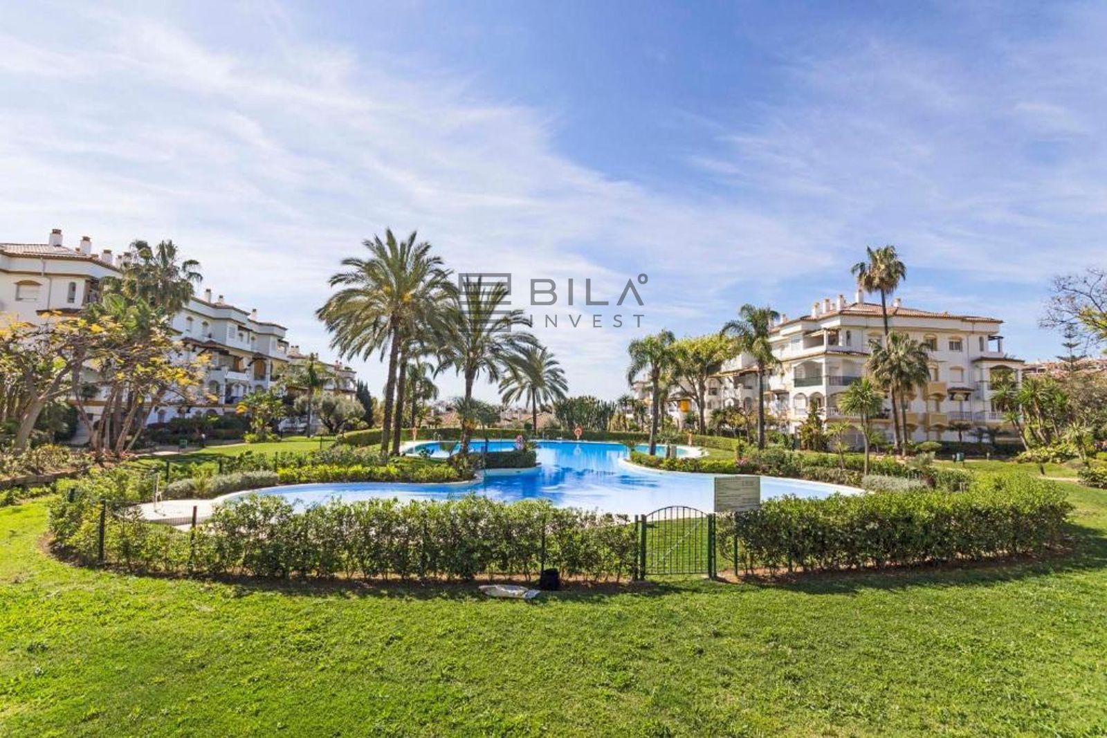 Garden of Flat for sale in Marbella  with Air Conditioner, Terrace and Storage room