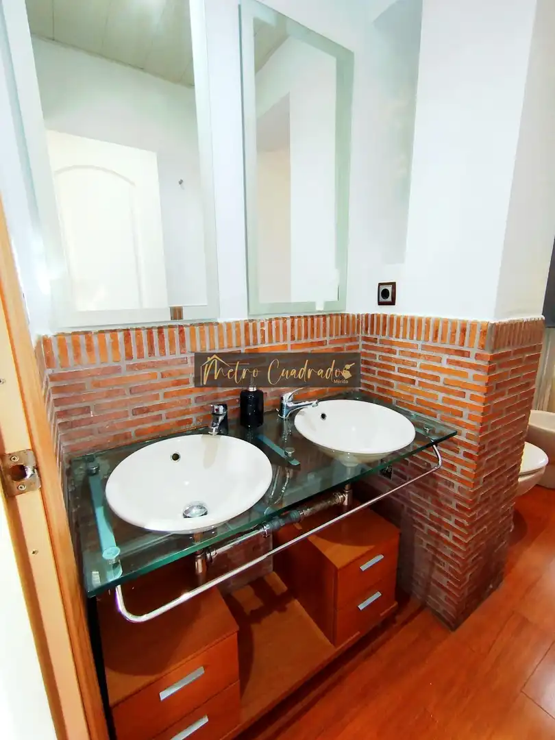 Bathroom of Flat for rent in Mérida  with Air Conditioner and Furnished