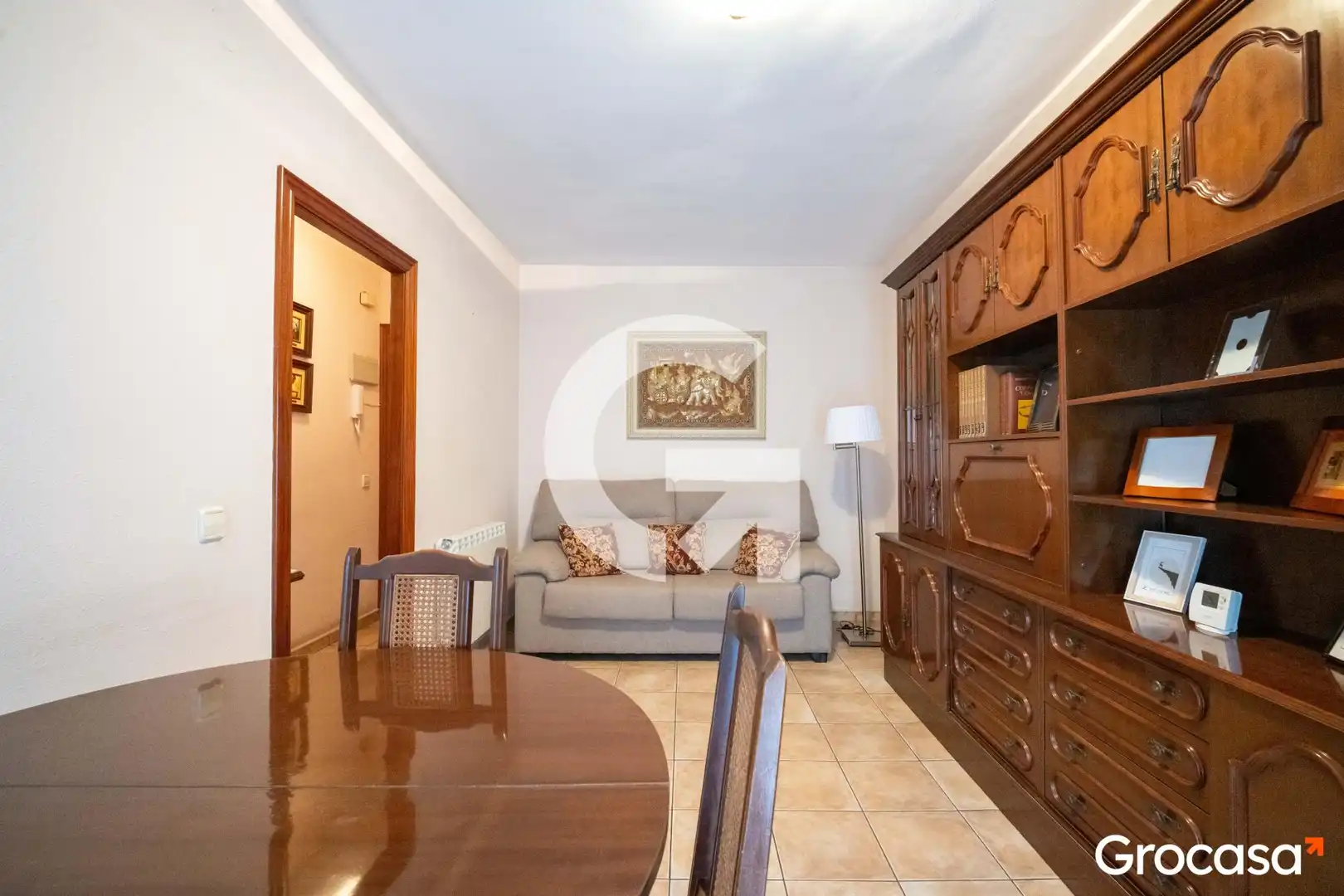 Living room of Flat for sale in Mataró  with Heating, Oven and TV