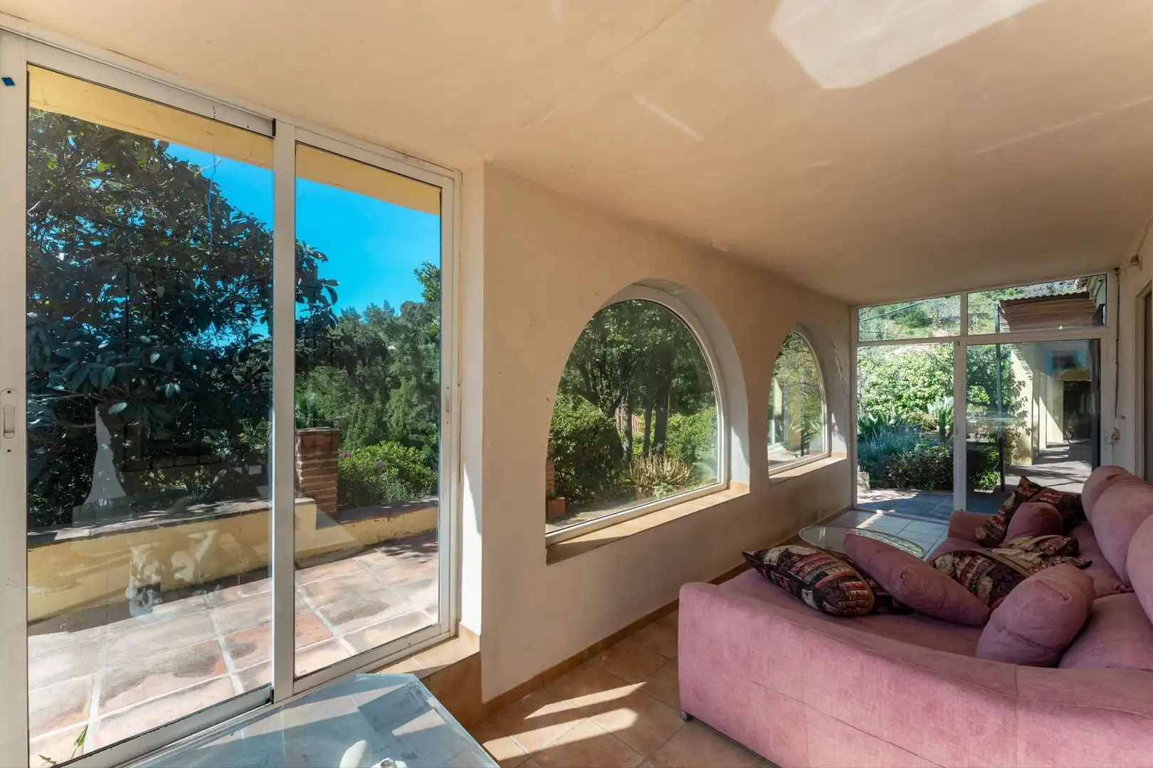 Terraza de Finca rústica en venta en Ojén con Trastero y Piscina