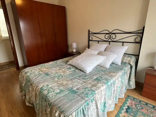 Bedroom of Flat for rent in Santander  with Heating, Furnished and Oven