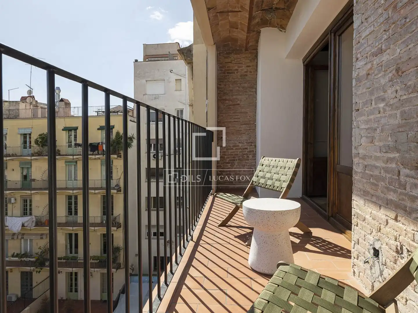 Balcony of Flat for sale in Barcelona  with Air Conditioner, Heating and Parquet flooring