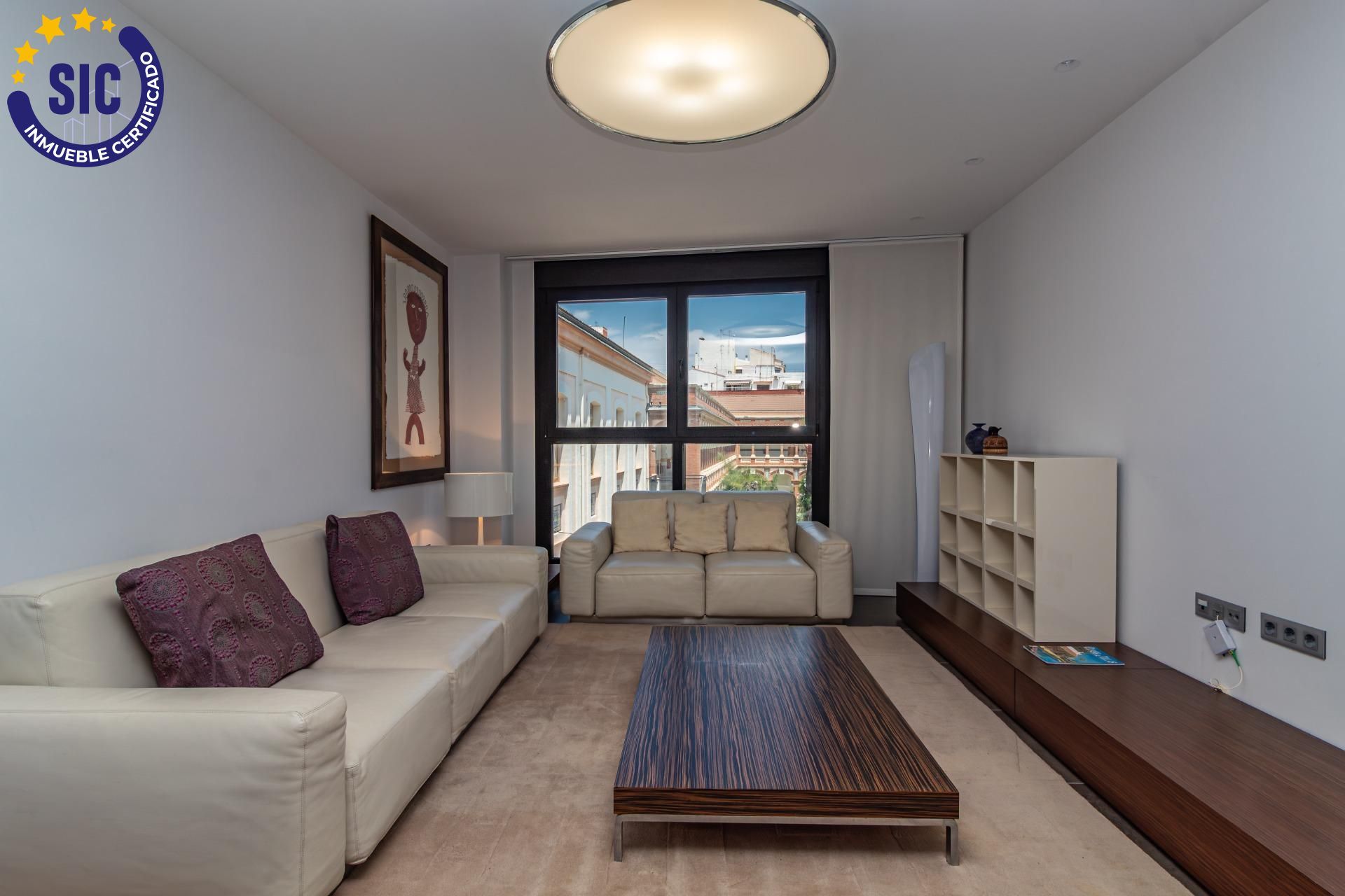 Living room of Flat for sale in Castellón de la Plana / Castelló de la Plana  with Air Conditioner and Storage room