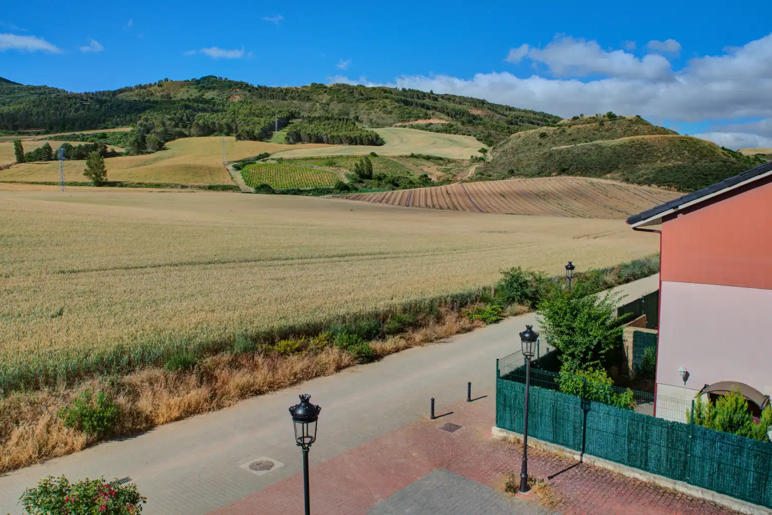 Exterior view of Attic for sale in Enériz / Eneritz  with Heating, Private garden and Parquet flooring