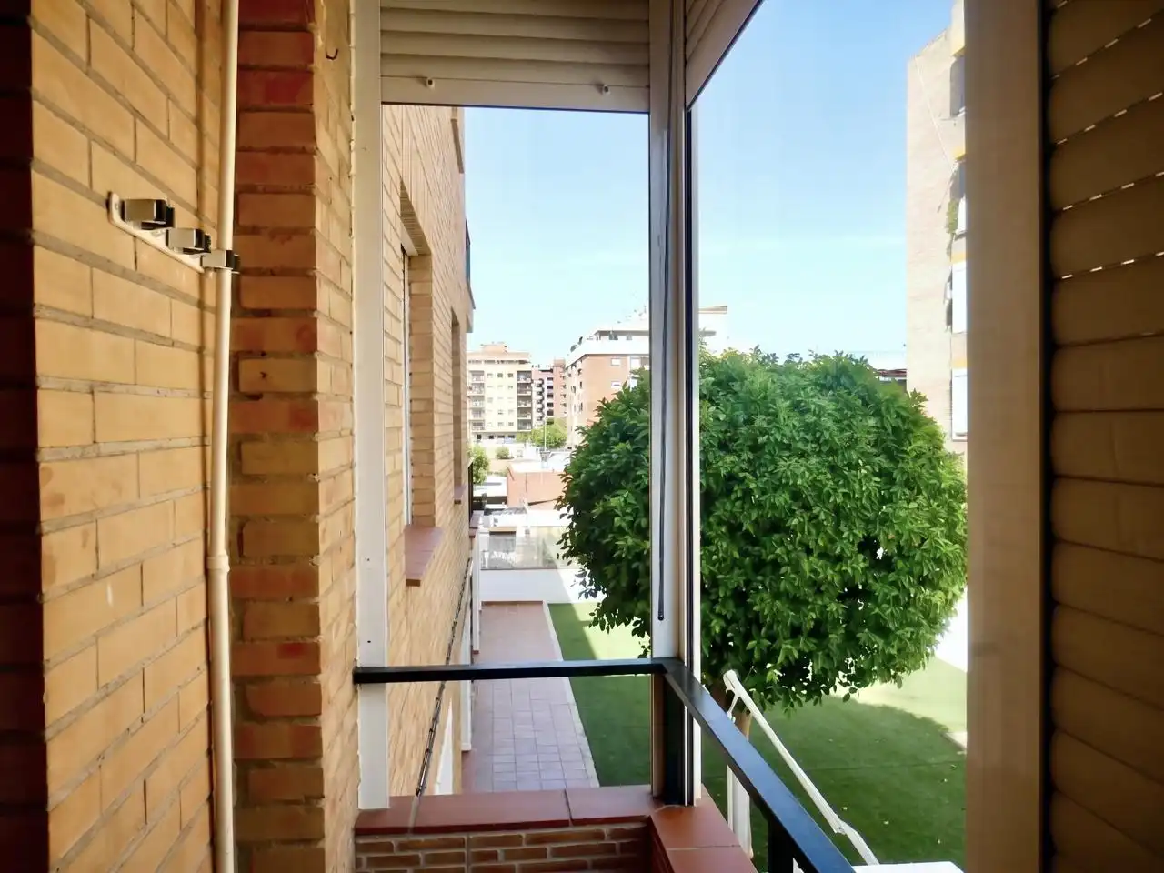 Balcony of Flat for sale in La Rinconada  with Air Conditioner, Parquet flooring and Terrace