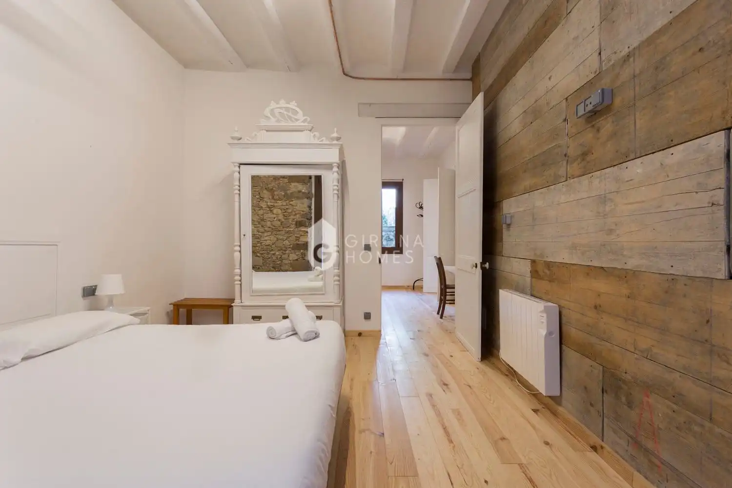 Bedroom of Apartments for sale in Girona  with Heating, Private garden and Terrace