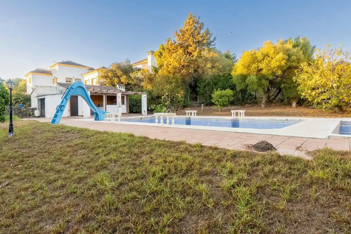 Swimming pool of Houses for sale in Benalup-Casas Viejas  with Heating, Private garden and Terrace