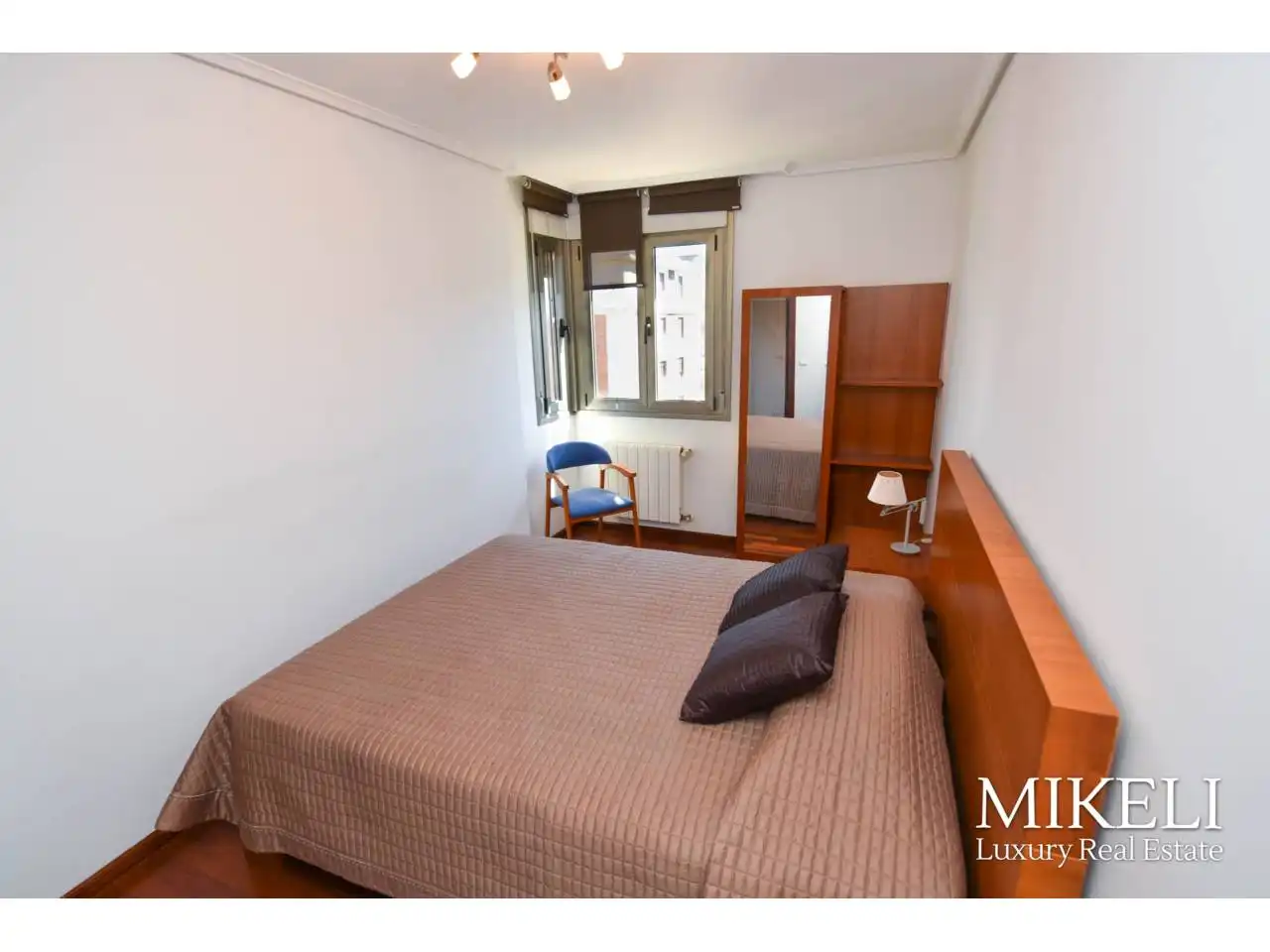 Bedroom of Flat for sale in Santander  with Heating, Parquet flooring and Storage room