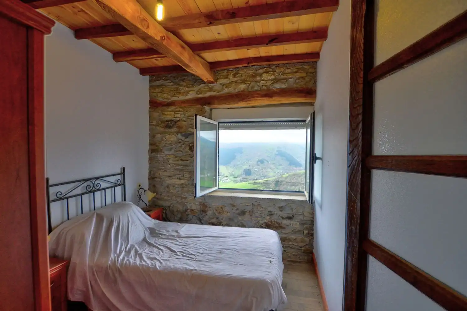 Bedroom of Houses for sale in Cangas del Narcea  with Heating, Storage room and Swimming Pool